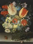 Still Life with Iris, 1623-Peter Binoit-Framed Giclee Print