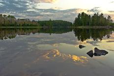 Boundary Waters Reflection.-Peter Bodig-Photographic Print