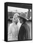 Peter Bogdanovich Speaking to Girlfriend, Former Playboy Playmate and Actress Dorothy Stratten-David Mcgough-Framed Stretched Canvas