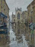 Brick Lane, Rain, 2010-Peter Brown-Giclee Print