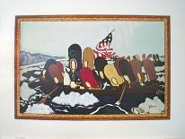 Crossing the Delaware-Peter Butler-Lithograph