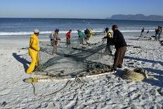 Trek Net Fishing-Peter Chadwick-Framed Premium Photographic Print