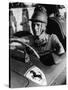 Peter Collins in a Ferrari, C1956-null-Stretched Canvas