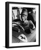 Peter Collins in a Ferrari, C1956-null-Framed Photographic Print