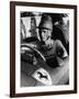 Peter Collins in a Ferrari, C1956-null-Framed Photographic Print