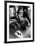 Peter Collins in a Ferrari, C1956-null-Framed Photographic Print