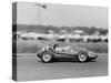 Peter Collins in a Ferrari Dino, British Grand Prix, Silverstone, 1958-null-Stretched Canvas