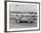 Peter Collins in a Ferrari Dino, British Grand Prix, Silverstone, 1958-null-Framed Photographic Print