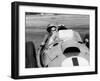 Peter Collins in a Ferrari-null-Framed Photographic Print