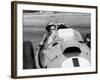 Peter Collins in a Ferrari-null-Framed Photographic Print