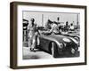 Peter Collins with an Aston Martin, Sebring, Florida, USA, 1950S-null-Framed Photographic Print