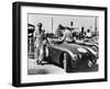 Peter Collins with an Aston Martin, Sebring, Florida, USA, 1950S-null-Framed Photographic Print