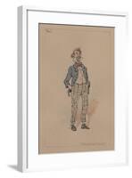 Peter Cratchit - a Christmas Carol, C.1920s-Joseph Clayton Clarke-Framed Giclee Print