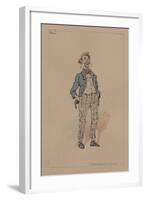 Peter Cratchit - a Christmas Carol, C.1920s-Joseph Clayton Clarke-Framed Giclee Print