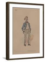 Peter Cratchit - a Christmas Carol, C.1920s-Joseph Clayton Clarke-Framed Giclee Print