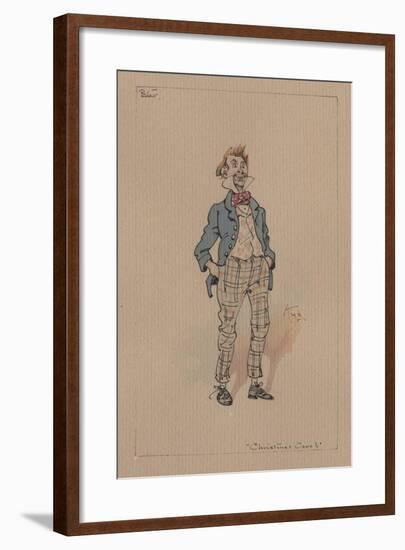 Peter Cratchit - a Christmas Carol, C.1920s-Joseph Clayton Clarke-Framed Giclee Print