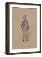 Peter Cratchit - a Christmas Carol, C.1920s-Joseph Clayton Clarke-Framed Giclee Print