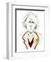 Peter Davison as Doctor Who in BBC television series of same name-Neale Osborne-Framed Giclee Print