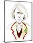 Peter Davison as Doctor Who in BBC television series of same name-Neale Osborne-Mounted Giclee Print
