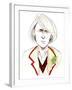 Peter Davison as Doctor Who in BBC television series of same name-Neale Osborne-Framed Giclee Print