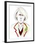 Peter Davison as Doctor Who in BBC television series of same name-Neale Osborne-Framed Giclee Print