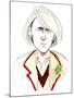Peter Davison as Doctor Who in BBC television series of same name-Neale Osborne-Mounted Giclee Print