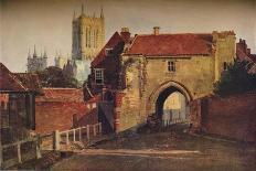 Potter Gate, Lincoln, (1800-184), 1937-Peter De Wint-Giclee Print
