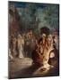 Peter denies knowing Jesus a third time - Bible-William Brassey Hole-Mounted Giclee Print