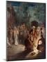 Peter denies knowing Jesus a third time - Bible-William Brassey Hole-Mounted Giclee Print