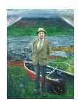 Portrait of Seamus Heaney, 1987-Peter Edwards-Giclee Print