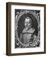 Peter Ernst Von Mansfeld-Crispin De Passe-Framed Art Print