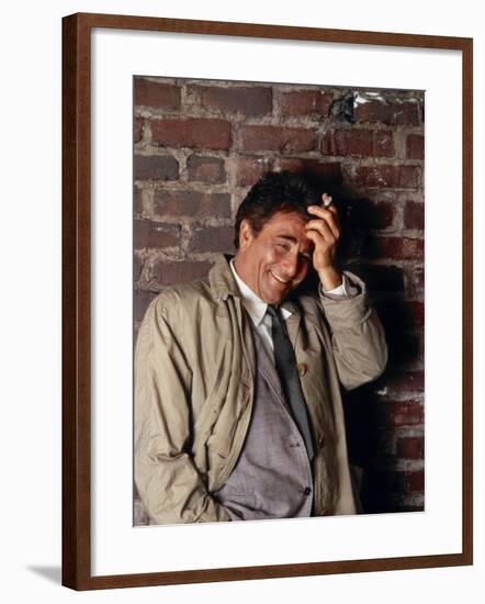 Peter Falk, Columbo, 1968-null-Framed Photographic Print