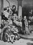 Patrick Henry Making His Famous Speech in the House of Burgesses-Peter Fred Rothermel-Giclee Print