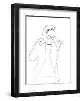 Peter Gabriel-Logan Huxley-Framed Art Print