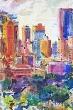 Midtown Manhattan from The Waldorf-Peter Graham-Giclee Print