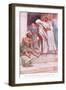 Peter Heals the Lame Man at the Beautiful Gate-Arthur A. Dixon-Framed Giclee Print