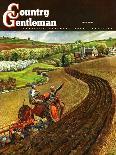 "Spring Plowing," Country Gentleman Cover, May 1, 1945-Peter Helck-Giclee Print