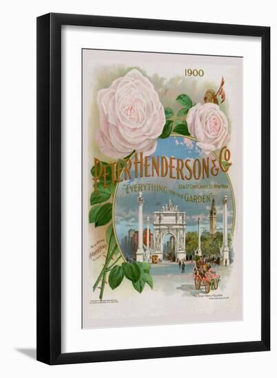 Peter Henderson and Co., Everything for the Garden-null-Framed Art Print