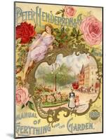 Peter Henderson and Co. Manual of Everything for the Garden-null-Mounted Art Print