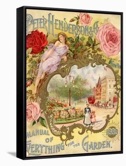 Peter Henderson and Co. Manual of Everything for the Garden-null-Framed Stretched Canvas