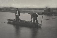 Rowing Home the Schoof-Stuff (Peat Returned by Boat)-Peter Henry Emerson-Giclee Print
