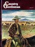 "Cattleman," Country Gentleman Cover, June 1, 1946-Peter Hurd-Giclee Print