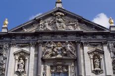 Facade of Church of St Charles Borromeo, 1615-1625-Peter Huyssens-Framed Stretched Canvas