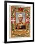 Peter I King of Serbia, Stamp-null-Framed Art Print