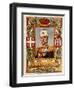 Peter I King of Serbia, Stamp-null-Framed Art Print