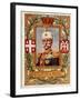 Peter I King of Serbia, Stamp-null-Framed Art Print