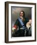 Peter I the Great (1672-1725) 1838-Hippolyte Delaroche-Framed Giclee Print