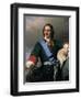 Peter I the Great (1672-1725) 1838-Hippolyte Delaroche-Framed Giclee Print