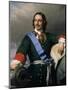 Peter I the Great (1672-1725) 1838-Hippolyte Delaroche-Mounted Giclee Print