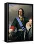 Peter I the Great (1672-1725) 1838-Hippolyte Delaroche-Framed Stretched Canvas